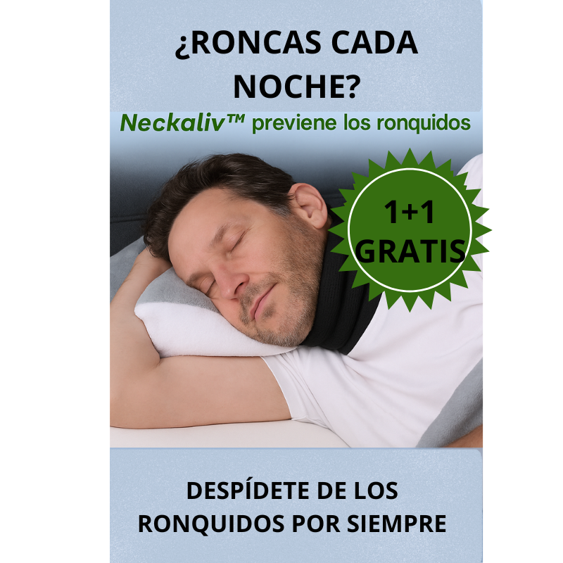 Neckaliv™-Respira mejor. Duerme mejor. Despierta sin dolor.