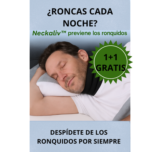 Neckaliv™-Respira mejor. Duerme mejor. Despierta sin dolor.